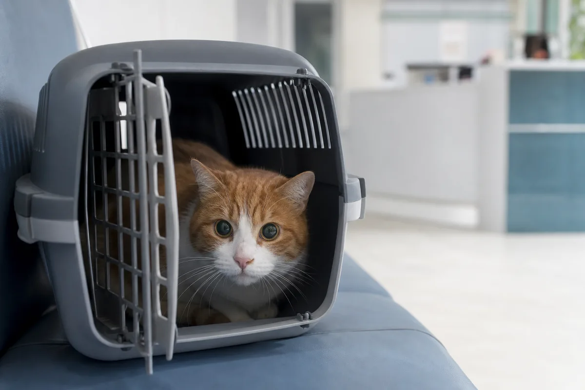 Chat stressé chez le vétérinaire : préparer la visite